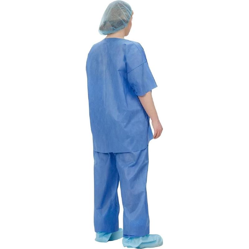 Костюм хирургич.н/с (рубаш.,брюки)мед., с карм, СММС, р.56-58, пл.42