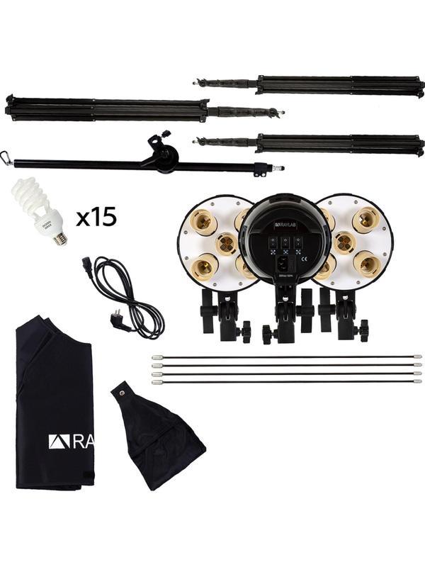 Комплект постоянного света Raylab Solar 3B флюоресцентный