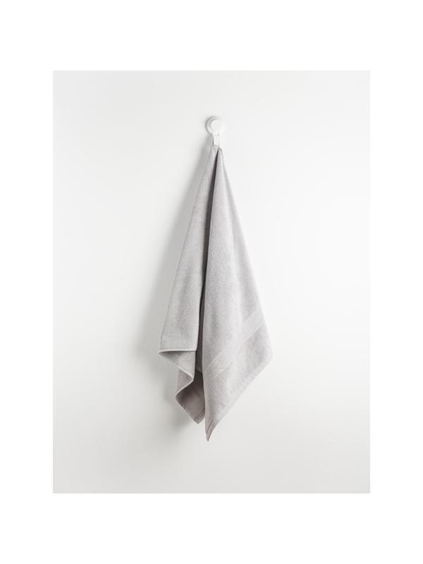 Набор полотенец махровых 2 шт. ( 50x80, 70х130) BASIC COLLECTION, св.серый