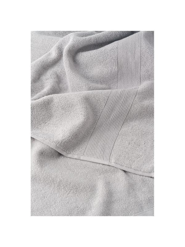 Набор полотенец махровых 2 шт. ( 50x80, 70х130) BASIC COLLECTION, св.серый