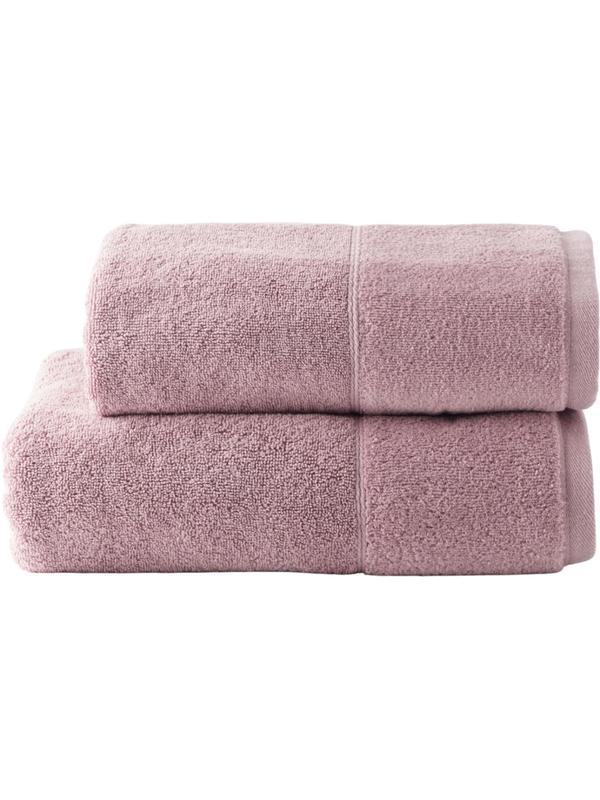 Набор полотенец махровых 2 шт (50x80,70x130)HOME COLLECTION, светло-лиловый