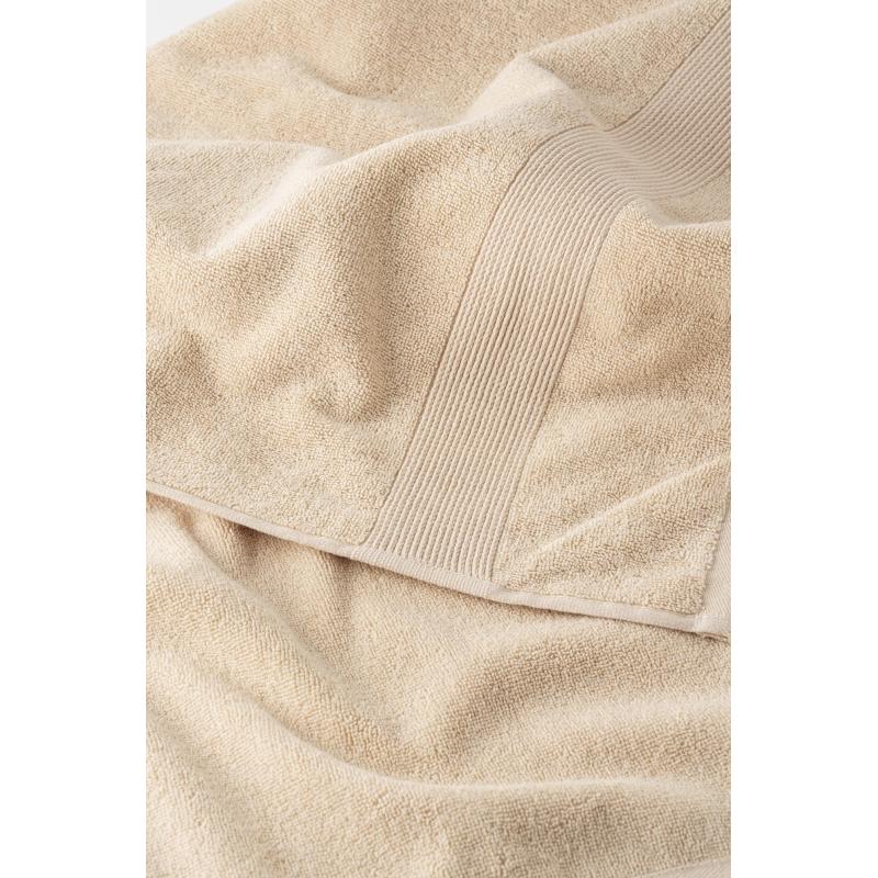 Набор полотенец махровых 2 шт ( 50x80, 70х130) BASIC COLLECTION, экрю