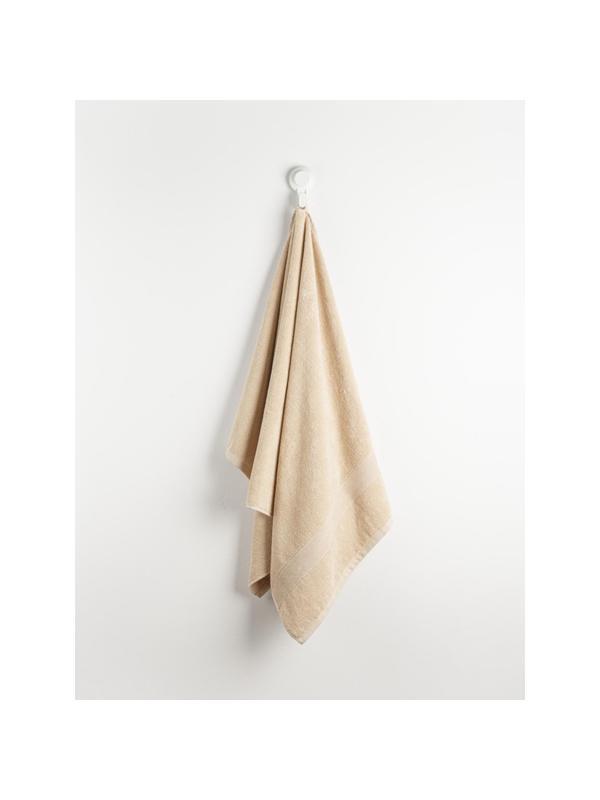 Набор полотенец махровых 2 шт ( 50x80, 70х130) BASIC COLLECTION, экрю