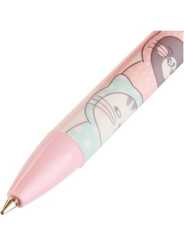 Ручка шариковая автомат. M&G So Many Cats, д.ш.0,5 мм,син,асс ABP464R8