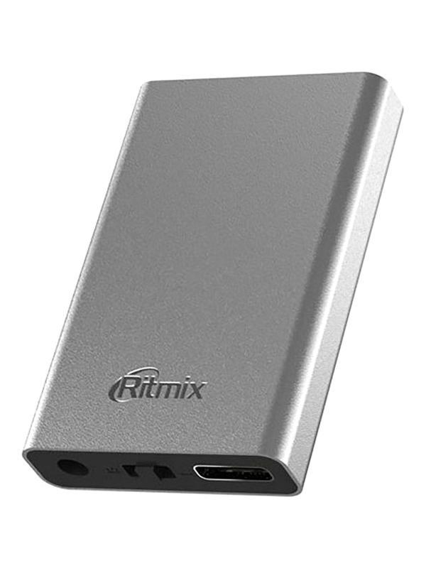 Диктофон цифровой Ritmix RR-105 8GB Black, пульт ДУ в комп (80003854)