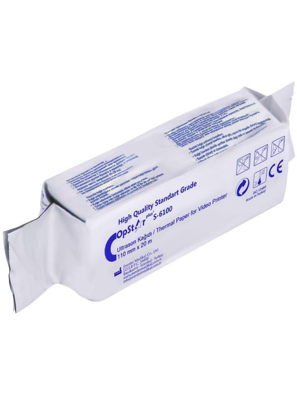 Бумага для УЗИ -принтеров, S-6100, OpStar Plus, 110х20, 10шт/уп