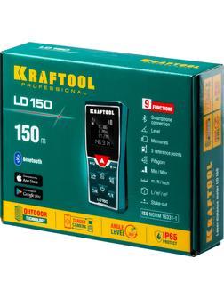 KRAFTOOL LD-150, 5 см - 150 м, лазерный дальномер (34767)