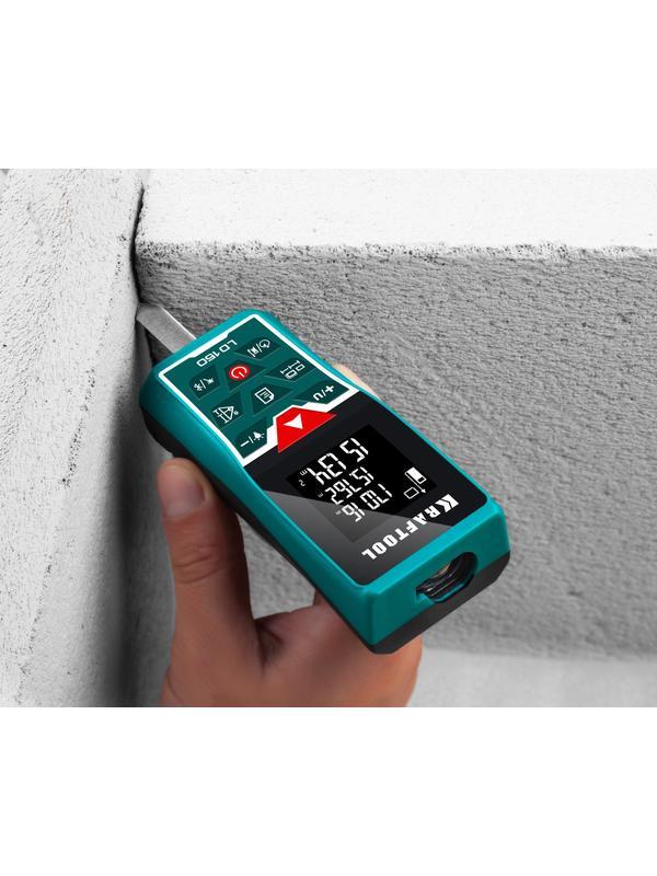 KRAFTOOL LD-150, 5 см - 150 м, лазерный дальномер (34767)