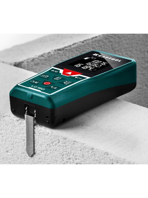 KRAFTOOL LD-150, 5 см - 150 м, лазерный дальномер (34767)
