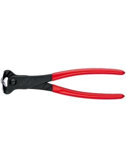 Кусачки торцевые, 200 мм, фосфатированные, обливные ручки KN- 6801200