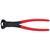 Кусачки торцевые, 200 мм, фосфатированные, обливные ручки KN- 6801200