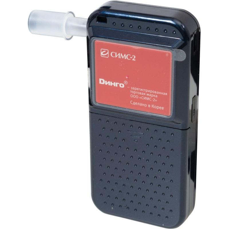 Анализатор паров этанола в выдыхаемом воздухе Динго Е010, бокс