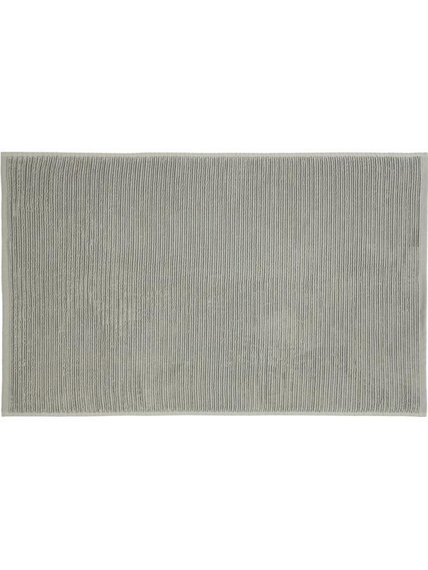 Коврик для ванной фактурный светло-серого цвета Essential, 50х80 см