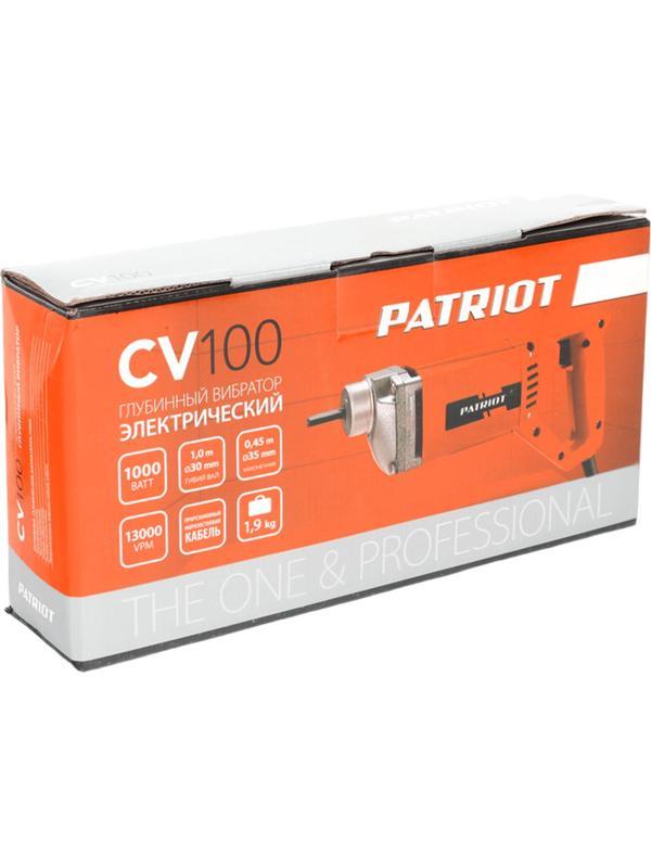 Вибратор для бетона глубинный PATRIOT CV 100 (130301100)
