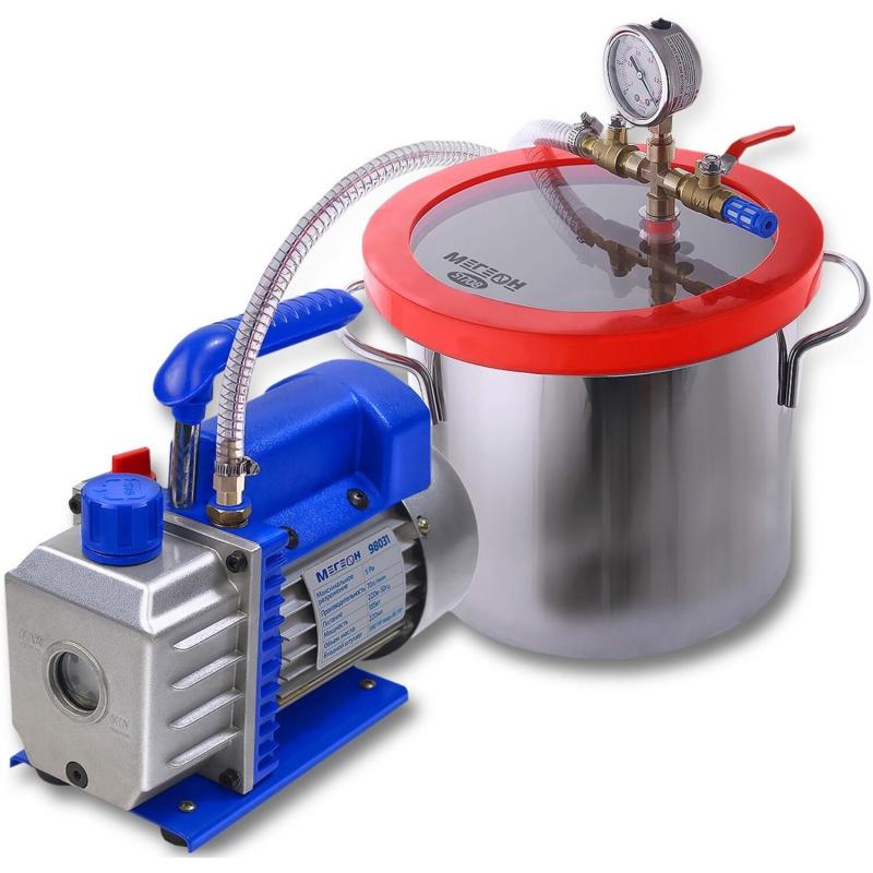 Насос вакуумный одноступенчатый МЕГЕОН 98031 (к0000019672)