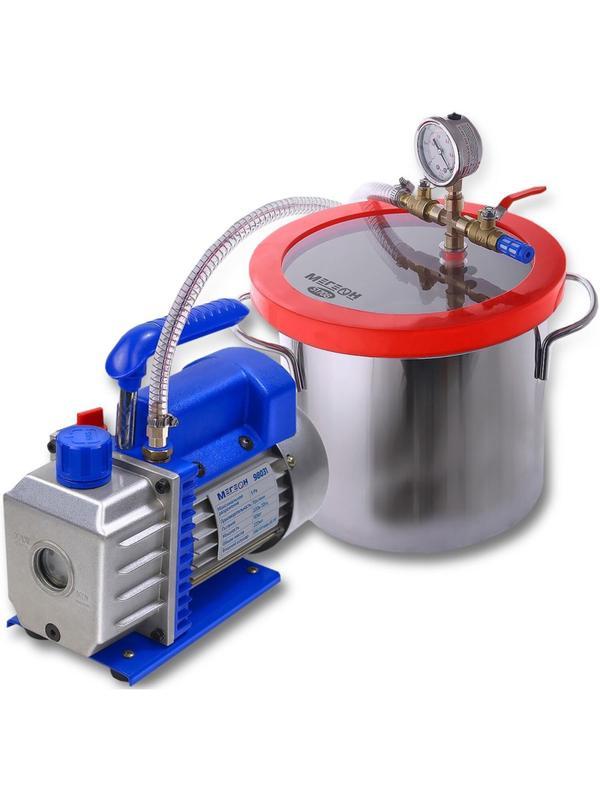 Насос вакуумный одноступенчатый МЕГЕОН 98031 (к0000019672)