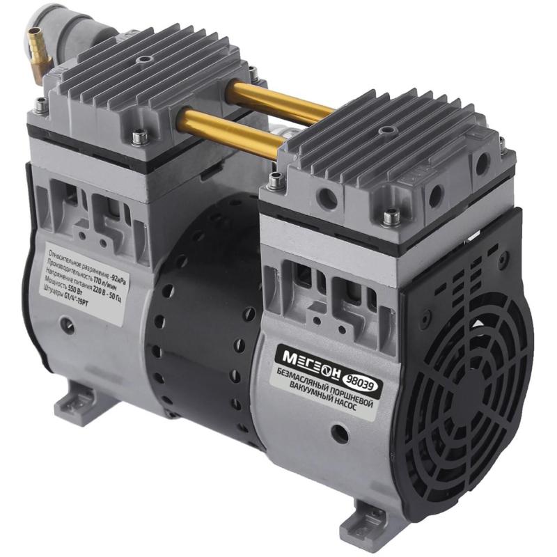 Насос вакуумный безмасляный МЕГЕОН 98039 (к0000025302)
