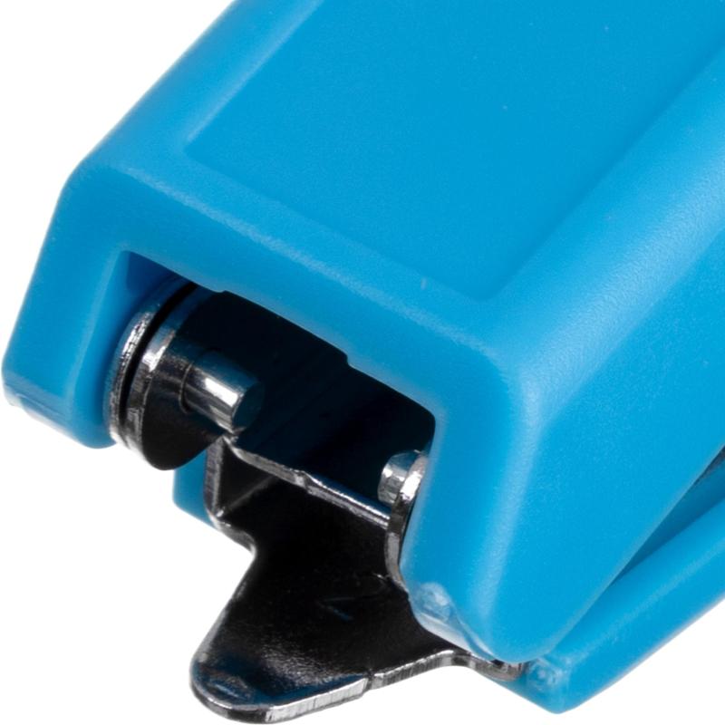 Степлер мини №10 OfficeSpace до 7л., пластиковый корпус, синий