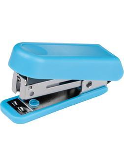 Степлер мини №10 OfficeSpace до 7л., пластиковый корпус, синий