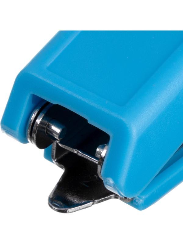 Степлер мини №10 OfficeSpace до 7л., пластиковый корпус, синий