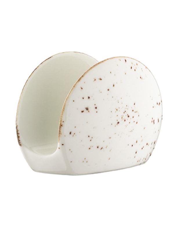 Салфетница Грейн, фарфоровая 11х5,5х8,5 см., (62857)