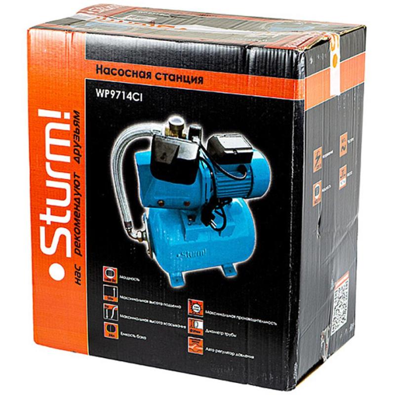 Насосная станция Sturm WP9714CI, 1400Вт, 24л
