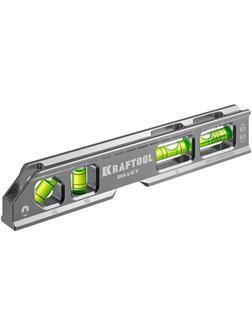 Уровень магнитный брусковый KRAFTOOL  BILLET, 8 в 1, 20 см (34790)