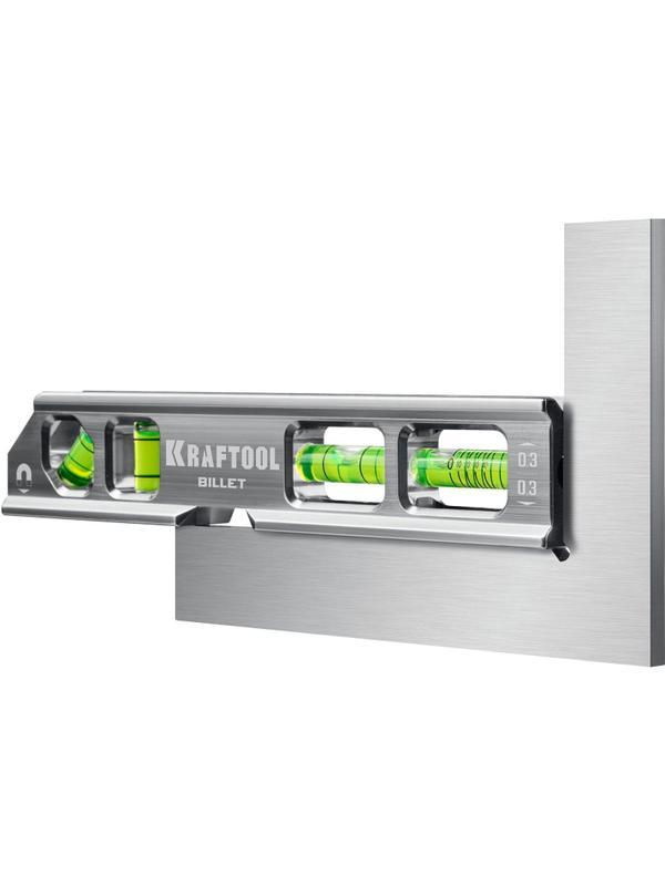 Уровень магнитный брусковый KRAFTOOL  BILLET, 8 в 1, 20 см (34790)
