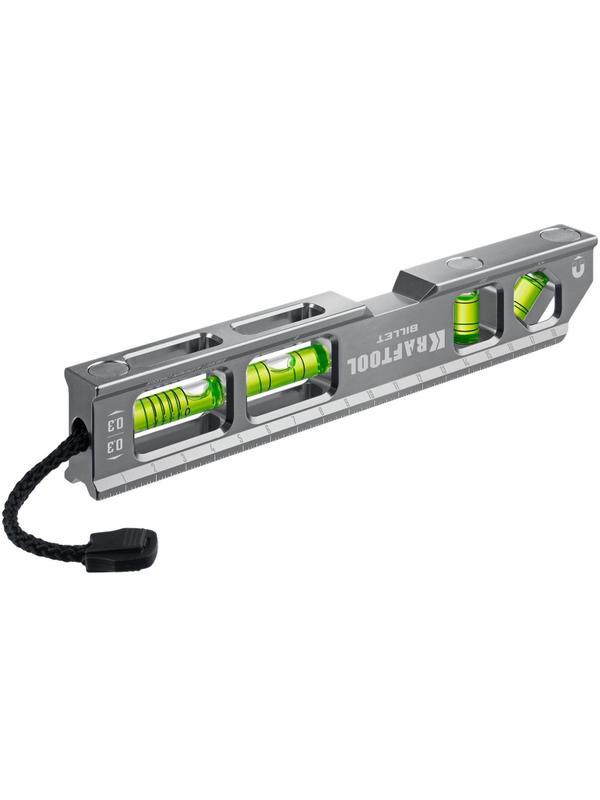 Уровень магнитный брусковый KRAFTOOL  BILLET, 8 в 1, 20 см (34790)