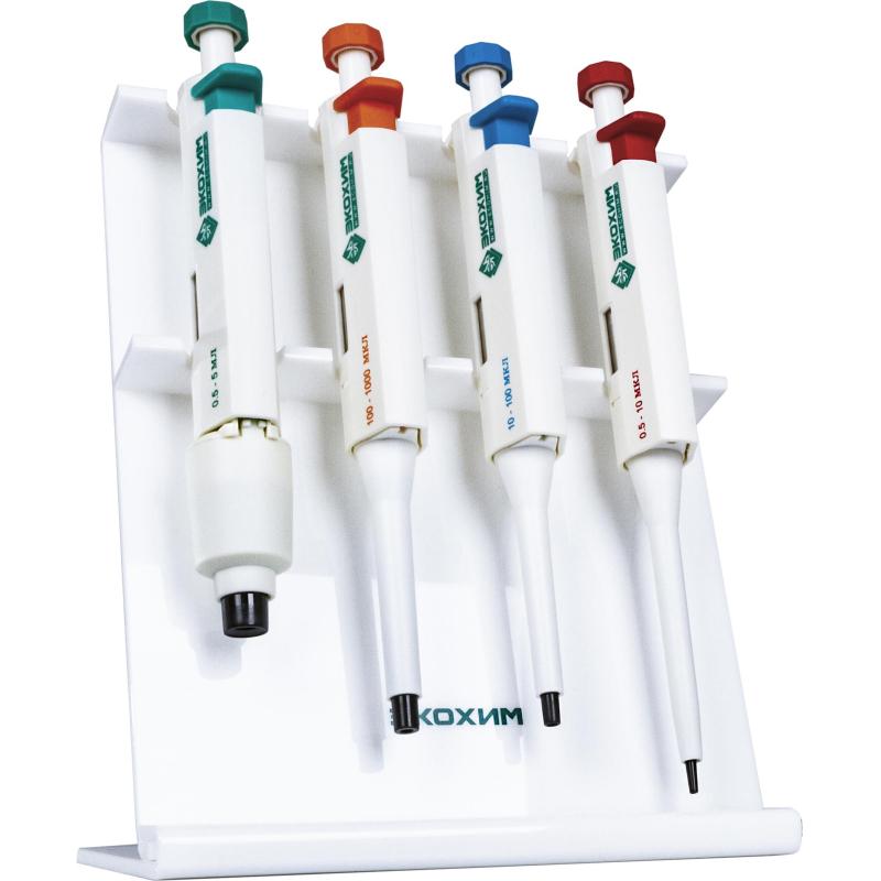 Штатив для дозаторов Экохим (4 места), 1.75.30.50.0071 (стойка)