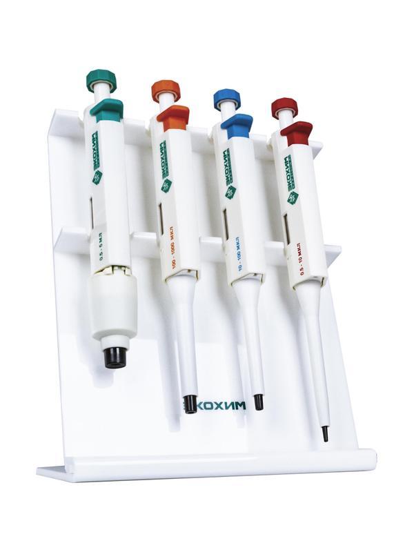 Штатив для дозаторов Экохим (4 места), 1.75.30.50.0071 (стойка)