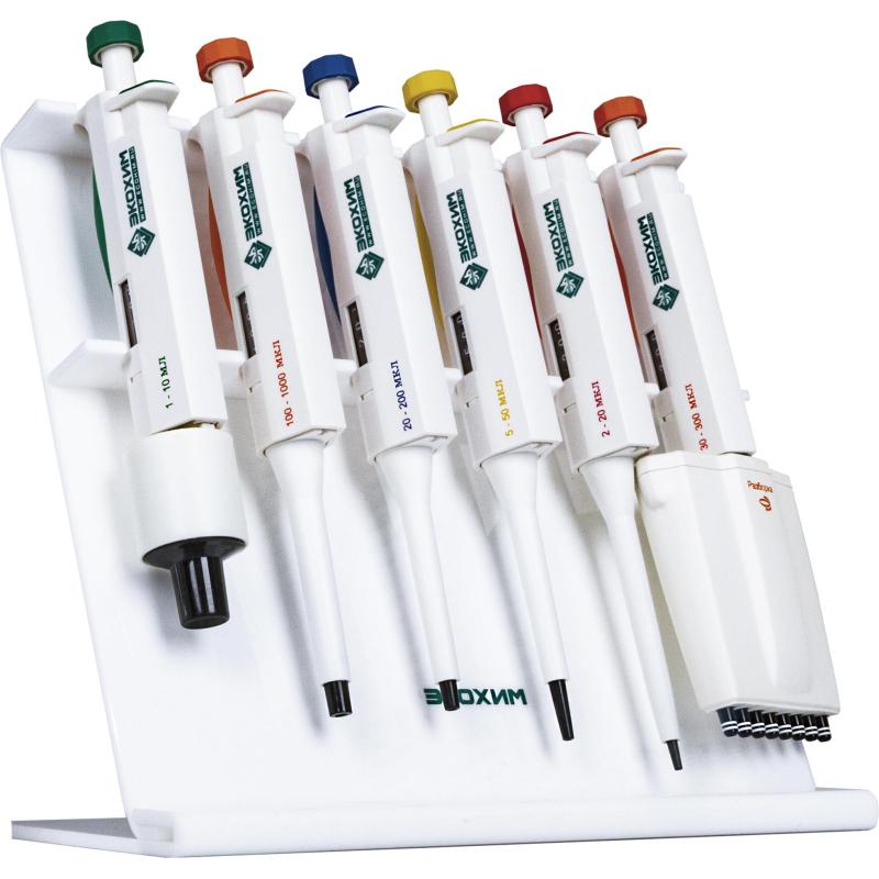 Штатив для дозаторов Экохим (6 мест), 1.75.30.50.0073 (стойка)