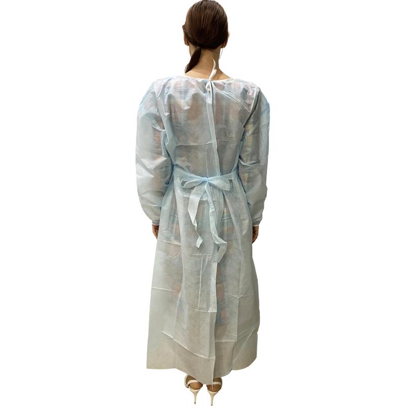 Халат хирург. стер, рук.рез, дл.140 см, р.50-52, пл.25, смс, 1шт