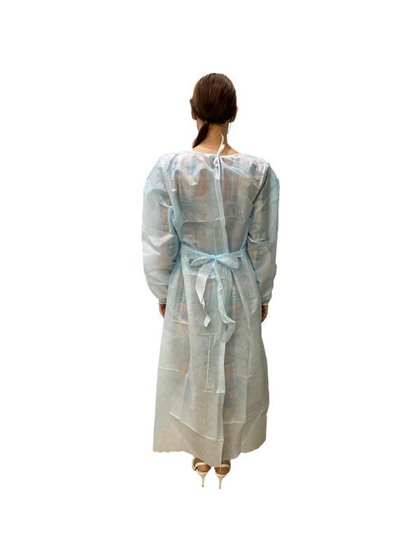 Халат хирург. стер, рук.рез, дл.140 см, р.54-56, пл.25, смс, 1шт