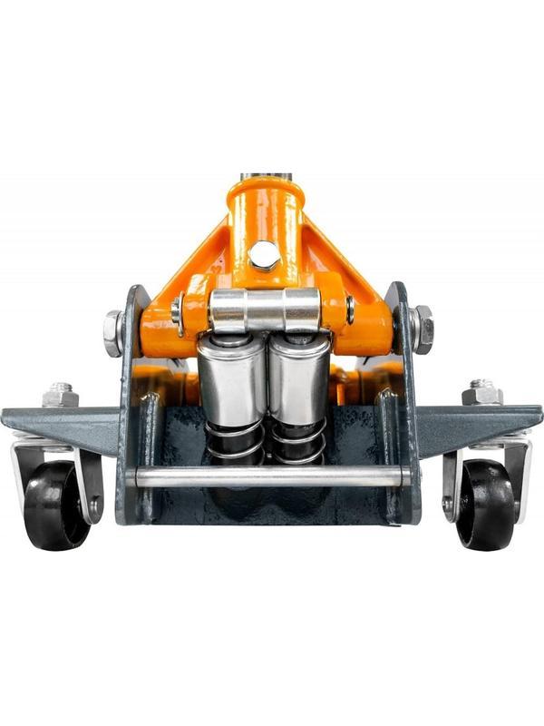 Домкрат подкатной 3 т. гаражный двухпоршневой, 133-485 мм, OHT230