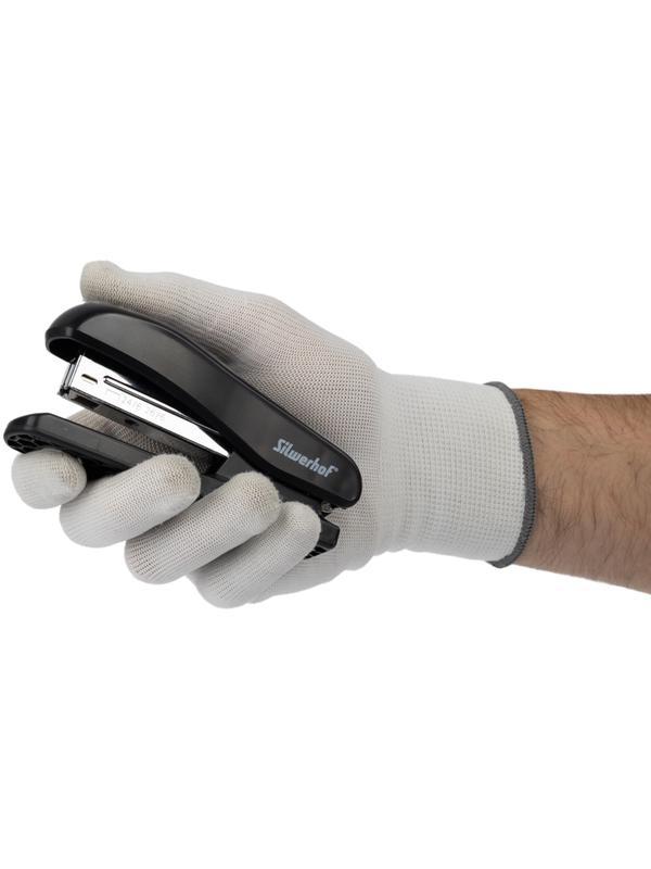 Степлер Silwerhof 24/6 26/6 , 20л 100скоб закрытый/открытый черн