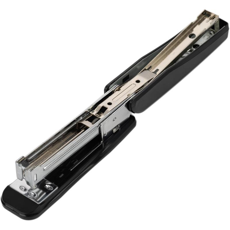 Степлер Silwerhof 401075-01 24/6, 30л 80скоб закр/откр черн