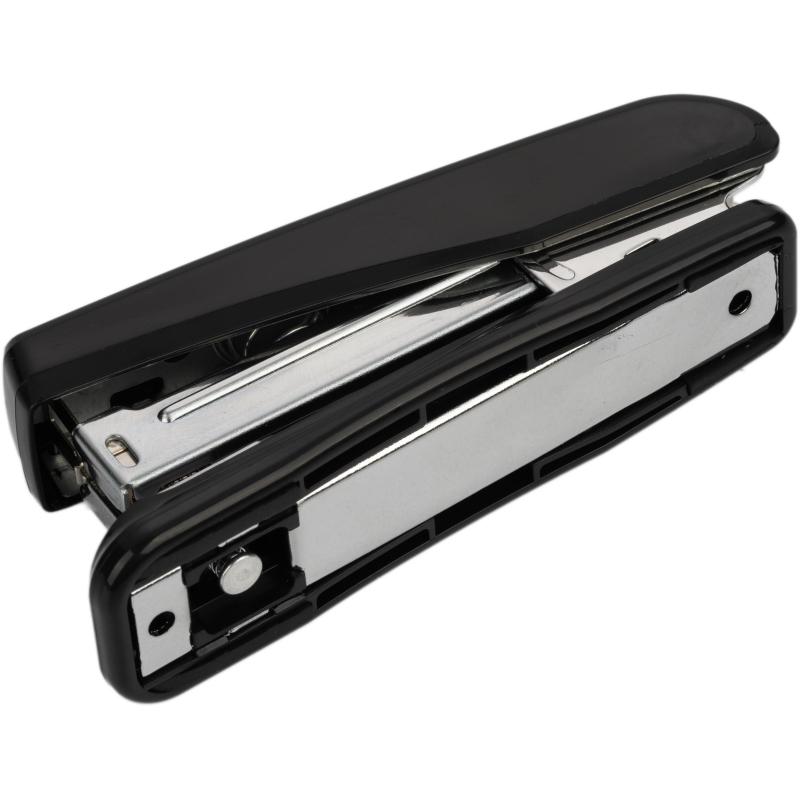 Степлер Silwerhof 401075-01 24/6, 30л 80скоб закр/откр черн