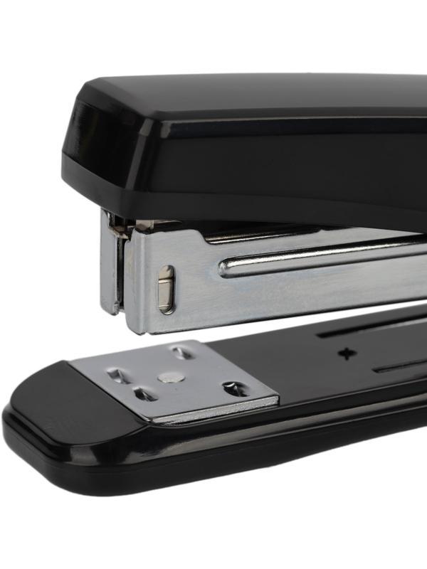 Степлер Silwerhof 401075-01 24/6, 30л 80скоб закр/откр черн