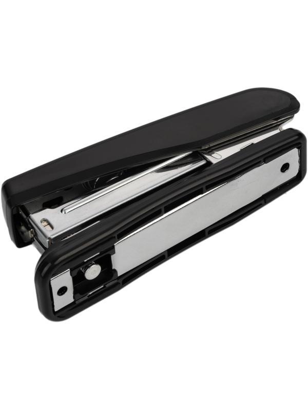 Степлер Silwerhof 401075-01 24/6, 30л 80скоб закр/откр черн