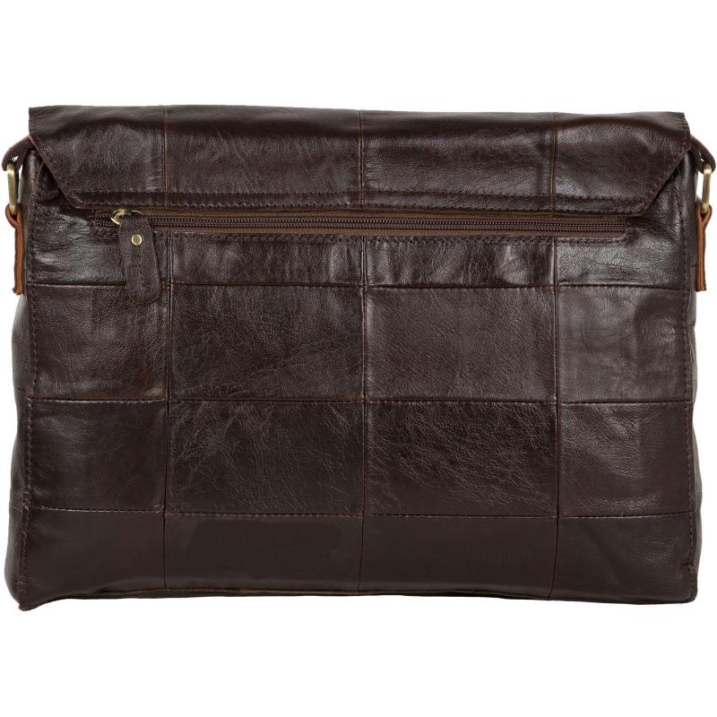 Сумка планшет 20021(1021) Coffee А4  натур.кожа