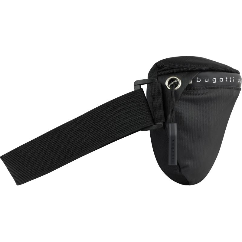Сумка на пояс BUGATTI Blanc Delight,черн,RPET600D, 24х11х12,5, 2л, 49450501
