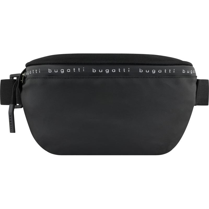 Сумка на пояс BUGATTI Blanc Delight,черн,RPET600D, 24х11х12,5, 2л, 49450501