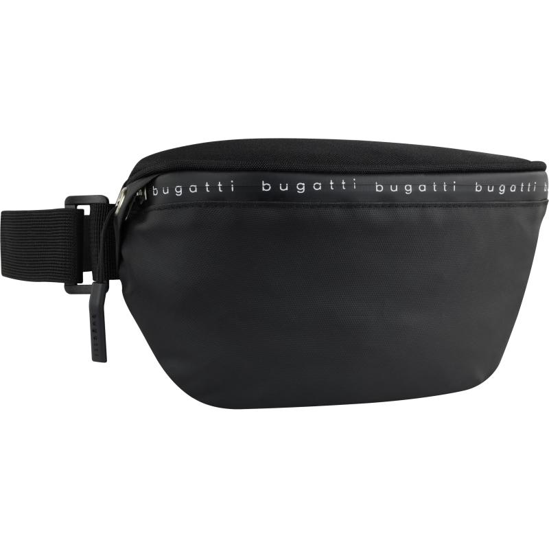 Сумка на пояс BUGATTI Blanc Delight,черн,RPET600D, 24х11х12,5, 2л, 49450501