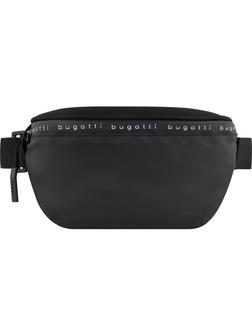Сумка на пояс BUGATTI Blanc Delight,черн,RPET600D, 24х11х12,5, 2л, 49450501