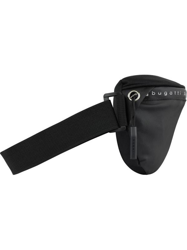 Сумка на пояс BUGATTI Blanc Delight,черн,RPET600D, 24х11х12,5, 2л, 49450501