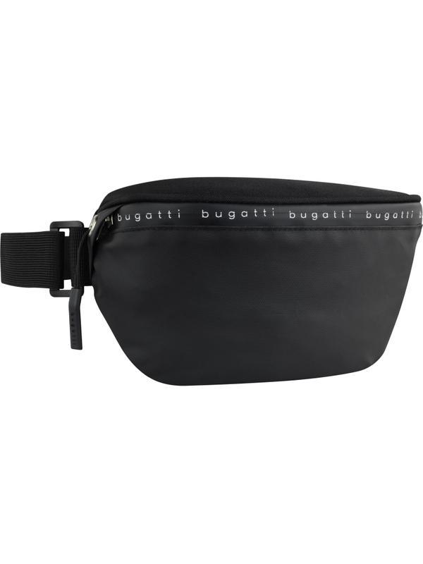 Сумка на пояс BUGATTI Blanc Delight,черн,RPET600D, 24х11х12,5, 2л, 49450501