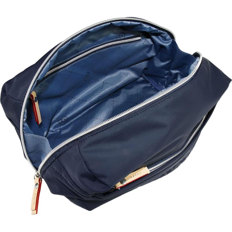 Несессер дорожный BUGATTI Lido, синий, полиэс, 27х14х14 см, 5 л, 49360923