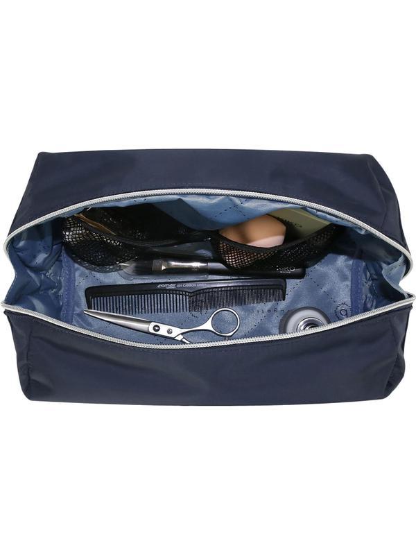 Несессер дорожный BUGATTI Lido, синий, полиэс, 27х14х14 см, 5 л, 49360923