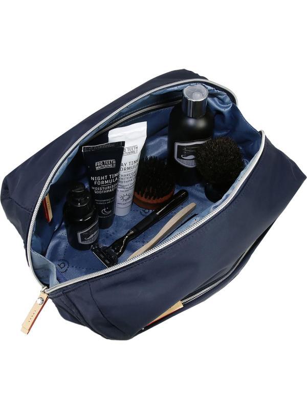 Несессер дорожный BUGATTI Lido, синий, полиэс, 27х14х14 см, 5 л, 49360923